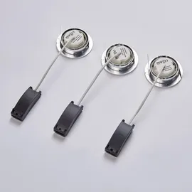 LINDBY 3er Set LED Andrej Modern in Alu 3-flammig Wohnzimmerleuchte