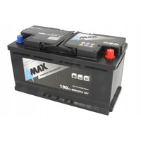 Starterbatterie 4MAX Autobatterie 12V 100Ah 800A