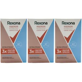 Rexona Maximum Protection Deodorant Creme Clean Scent 3 x 45 ml