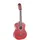 Gewa Konzertgitarre, Gitarre Basic, Korpus Linde, Griffbrett Pakkaholz, verchromte Mechaniken, 1/2 rot