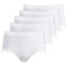 SCHÖLLER Taillenslip 5 St. Weiß 42