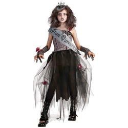 Metamorph Kostüm Zombie Abschlussball Kostüm für Kinder, Die Königin des (endgültigen) Abschlussballs! grau 134-140