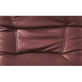 Hukla Relaxsessel Tobias Leder 75 x 102 x 88 cm Rot mit Relax-Funktion