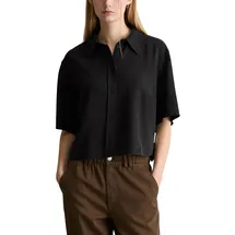 Marc O'Polo Kurzarmbluse schwarz XL