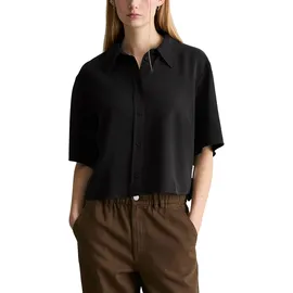 Marc O'Polo Kurzarmbluse schwarz XL