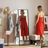 Homcom Ganzkörperspiegel Metall, Glas