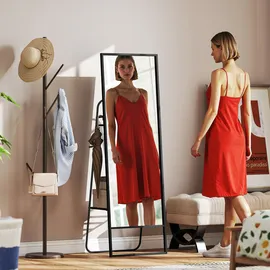 Homcom Ganzkörperspiegel Metall, Glas