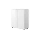 Möbel Kraft Sideboard 72 x 87,6 x 35,3 cm Weiß