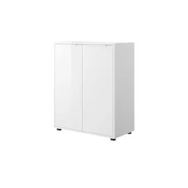 Möbel Kraft Sideboard 72 x 87,6 x 35,3 cm Weiß