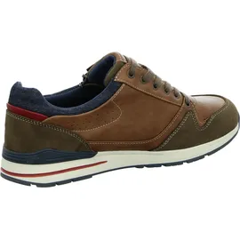 Mustang Sportliche Schnürschuhe in braun, 42 EU