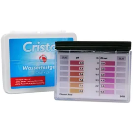 Cristal Wassertestgerät Chlor / pH-Wert-Tester