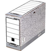 Bankers Box Archivschachtel 1080501 grau/weiß