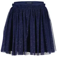 blue seven Tüllrock Midi-Länge Glitzermuster Blau 128