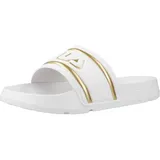 Fila Damen Morro Bay Logo wmn Slipper, White Gold, 38