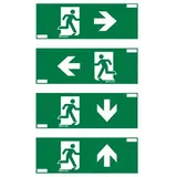 ESYLUX Piktogramm-Satz für Notleuchten Serie SLX 24 Flat