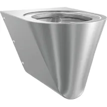 kwc aquarotter gmbh KWC Ar T-WC, CAMPUS, Edelstahl, wandhängend, 360x353x500 mm, ohne Sitz