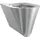 kwc aquarotter gmbh KWC Ar T-WC, CAMPUS, Edelstahl, wandhängend, 360x353x500 mm, ohne Sitz
