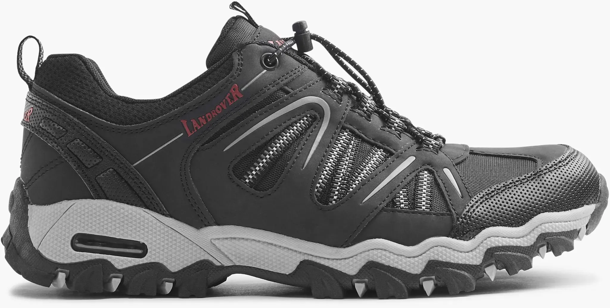 Landrover  Halbschuh Grau, Herren, Größe: 45, Material: Lederimitat/Textil - Landrover  Halbschuh Grau, Herren, Größe: 45, Material: Lederimitat/Textil - man - Grau