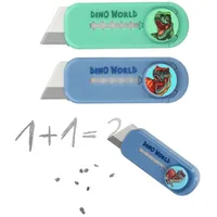 DEPESCHE Dino World Cutter Radierer Blau oder Türkis