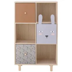 Bloomingville - Calle Regaleinheit w/Drawers L55 Paulownia Nature - cm - 89.5 cm