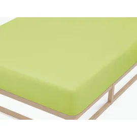 biberna 0077144 Feinjersey 140 x 200 - 160 x 200 cm apfelgrün