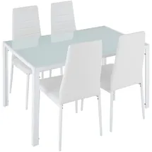 Tectake Berlin 5-tlg. weiß