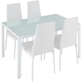 Tectake Berlin 5-tlg. weiß