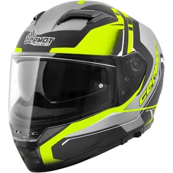 Germot GM 350 Helm matt-schwarz-neongelb - S (55/56)