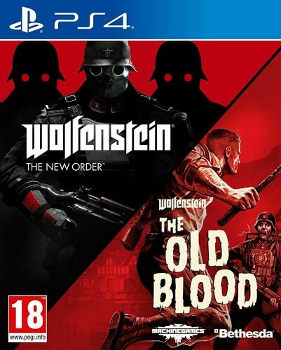 Wolfenstein 1 The New Order & The Old Blood, uncut - PS4 [EU Version]