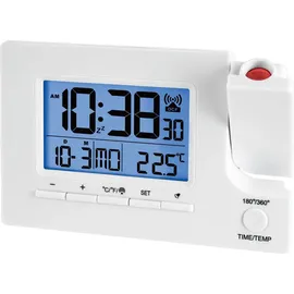 Miraval Funk-Projektionswecker weiß