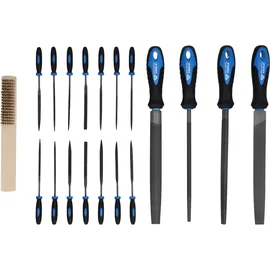 BRILLIANT TOOLS Feilen-Satz mit Feilenbürste 19-tlg (BT103030)