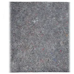 Relaxdays Malervlies, Abdeckvlies Rolle, 1 m x 50 m = 50m2, rutschfest, wasserabweisend, 180g/m2, Streichen, Umzug, grau