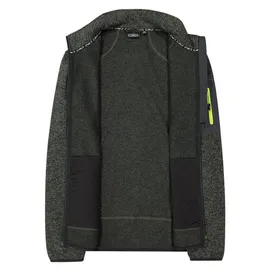 CMP Knit-Tech Fleecejacke Grün 54