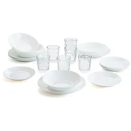Arcopal Komplettes Tafelservice 18-tlg. weiß