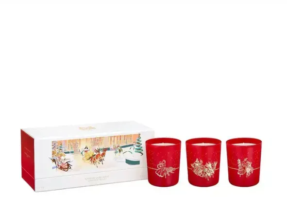 Parfums de Marly Festive Candle Trio = 3 x Candle 75 g - 3 Artikel im Set