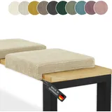 lycce Klemmkissen 1 Leiste Cordstoff extra Polsterung