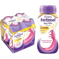 FORTIMEL Jucy Plus Himbeere frische Note 4X200 ml
