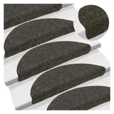 vidaXL Stufenmatte 56 x 17 cm Anthrazit