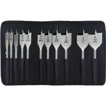 Heller Flachfräsbohrer Set 11-tlg. Ø 10/12/14/22/25/30/35/40 mm