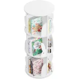 Woltu Kinderregal, Weiß, Metall, 40x97x40 cm, Kinder- & Jugendzimmer, Kindermöbel, Kinderregale