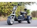 Coco Bike E-Scooter mit Straßenzulassung und drei Räder bis zu 35 km/h schnell - ca. 35-40km Reichweite, 60V | 2000W | 12AH Akku Schwarz