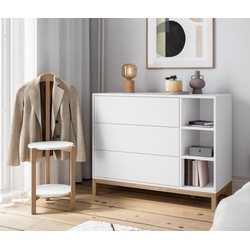 Tchibo - Kommode - 100x40,5x81,5cm - braun - Holz / Eichenholz