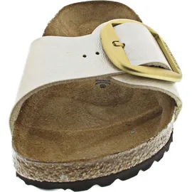 Birkenstock Madrid Big Buckle Birko-Flor graceful pearl white 40