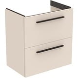 Ideal Standard i.life S Möbel-Waschtischunterschrank T5293NF 2 Auszüge, 60 x 37,5 x 63 cm, sandbeige matt