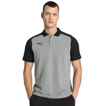 Puma teamCUP Casuals Poloshirt Herren 13 medium gray heather L