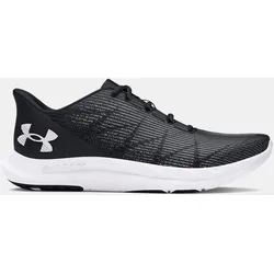Laufschuh UNDER ARMOUR "UA Charged Speed Swift", Gr. 49,5, schwarz, Textil, sportlich, Schuhe