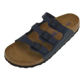 Birkenstock Florida Weichbettung Birko-Flor schmal blau 39