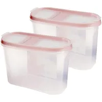 BestLivings Frischhaltebox Schüttdose 1,4 Liter 2er Pack ( 2