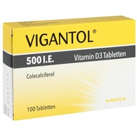 VIGANTOL 500 I.E. Vitamin D3 Tabletten 100 St.