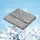Woltu Arc-chill, selbstkühlende Bettdecke, Mikrofaser Q-Max >0,45 Sommerbettdecke, weiche, hautfreundliche Bettabdeckung, 200 x 220 cm, Grau